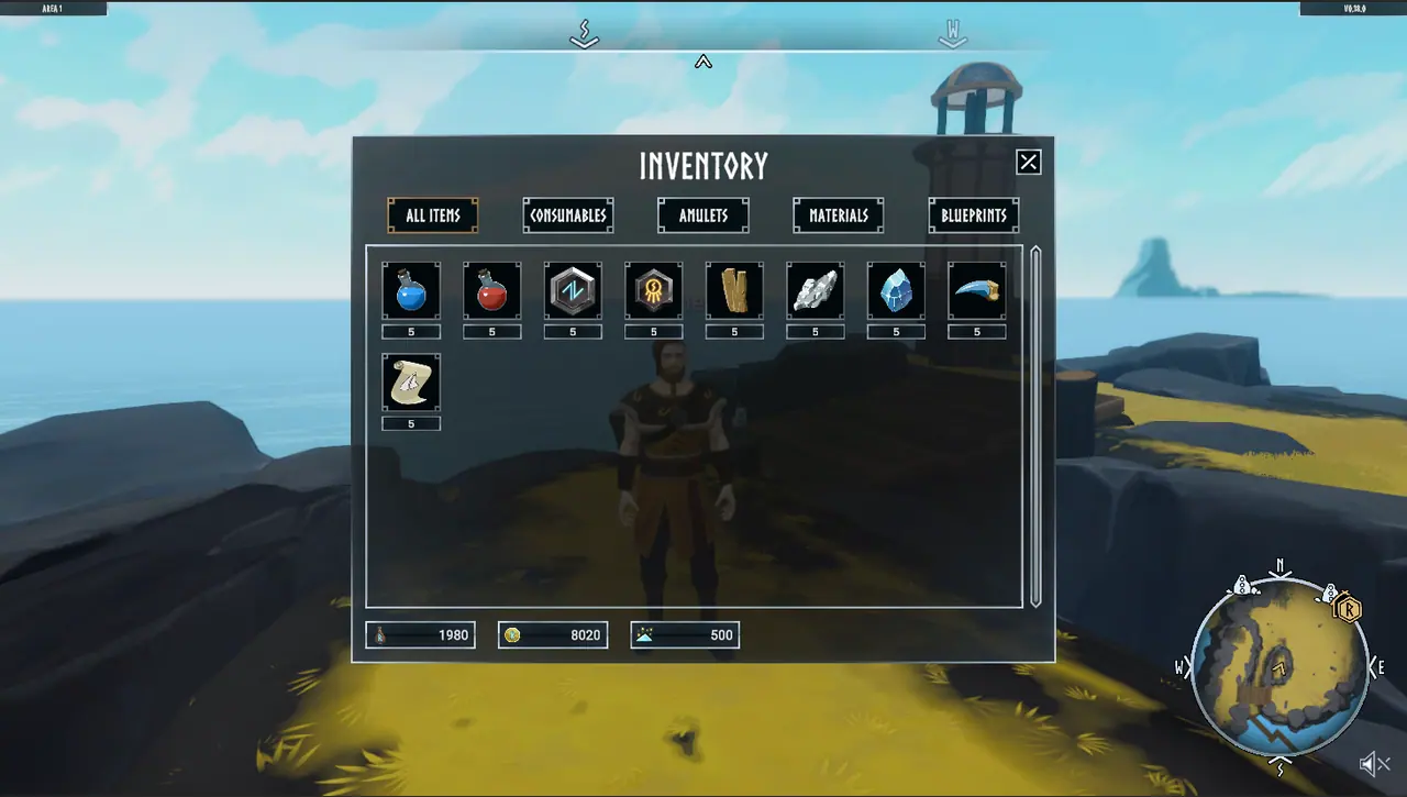 Cover artwork for Patch Notes 0.18.0 - Shop & Inventory